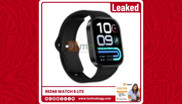 Redmi Watch 6 Lite Leaks: Affordable Smartwatch Power for Tech & Mobile Enthusiasts