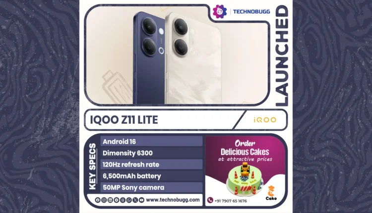 iQOO Z11 Lite Unveiled in India: Powering Up the Mid-Range Segment for Tech Enthusiasts
