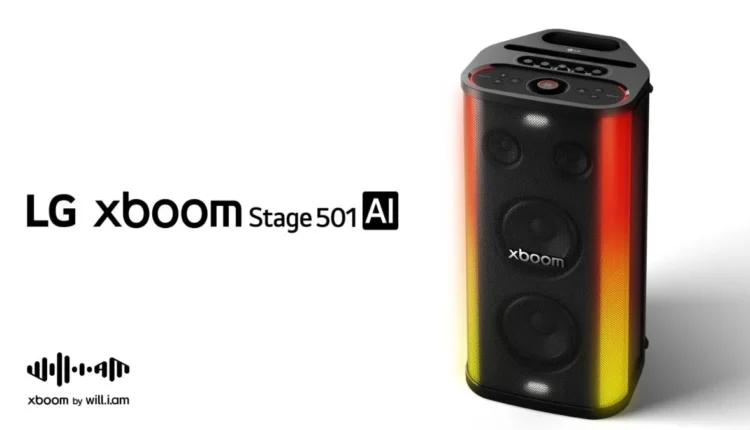 LG XBOOM Stage 501: AI Karaoke, 25-Hour Battery Redefine Portable Party Audio for Tech Enthusiasts