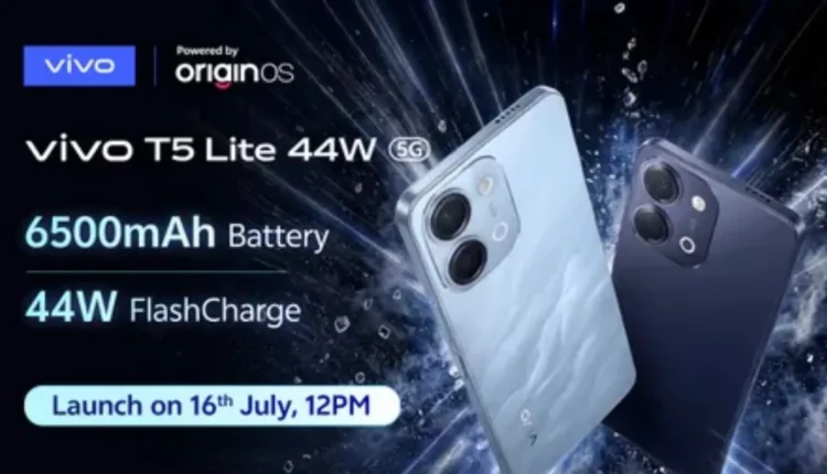 Vivo T5 Lite Specs Revealed: 120Hz Display, 6500mAh Battery Set to Impress Tech Fans