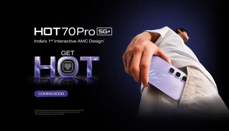 Infinix HOT 70 Pro 5G Plus: India Launch Confirmed with 144Hz Display & 'AMC Design'