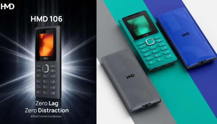 HMD 106 2G Arrives: Simplicity Meets Durability in New Feature Phone