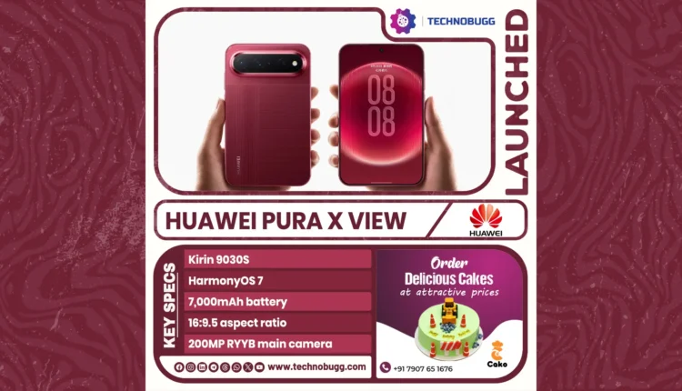 Huawei Pura X View: World's First Wide-Screen Phone Redefines Mobile Experience for Tech Enthusiasts