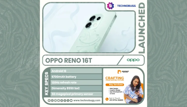Oppo Reno 16t Unveiled: Flagship-Level Specs for Demanding Tech Enthusiasts